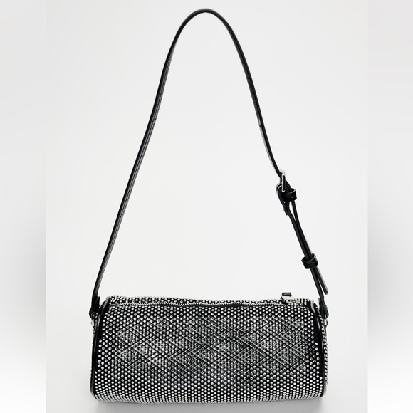 Zara Handbags - ZARA SHIMMERY DUFFEL BAG